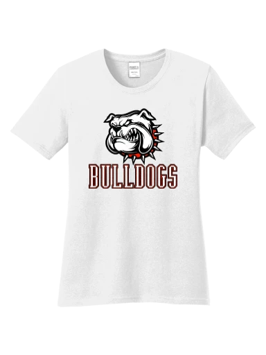 GVYF Bulldogs Women's Core Cotton Tee preview, front