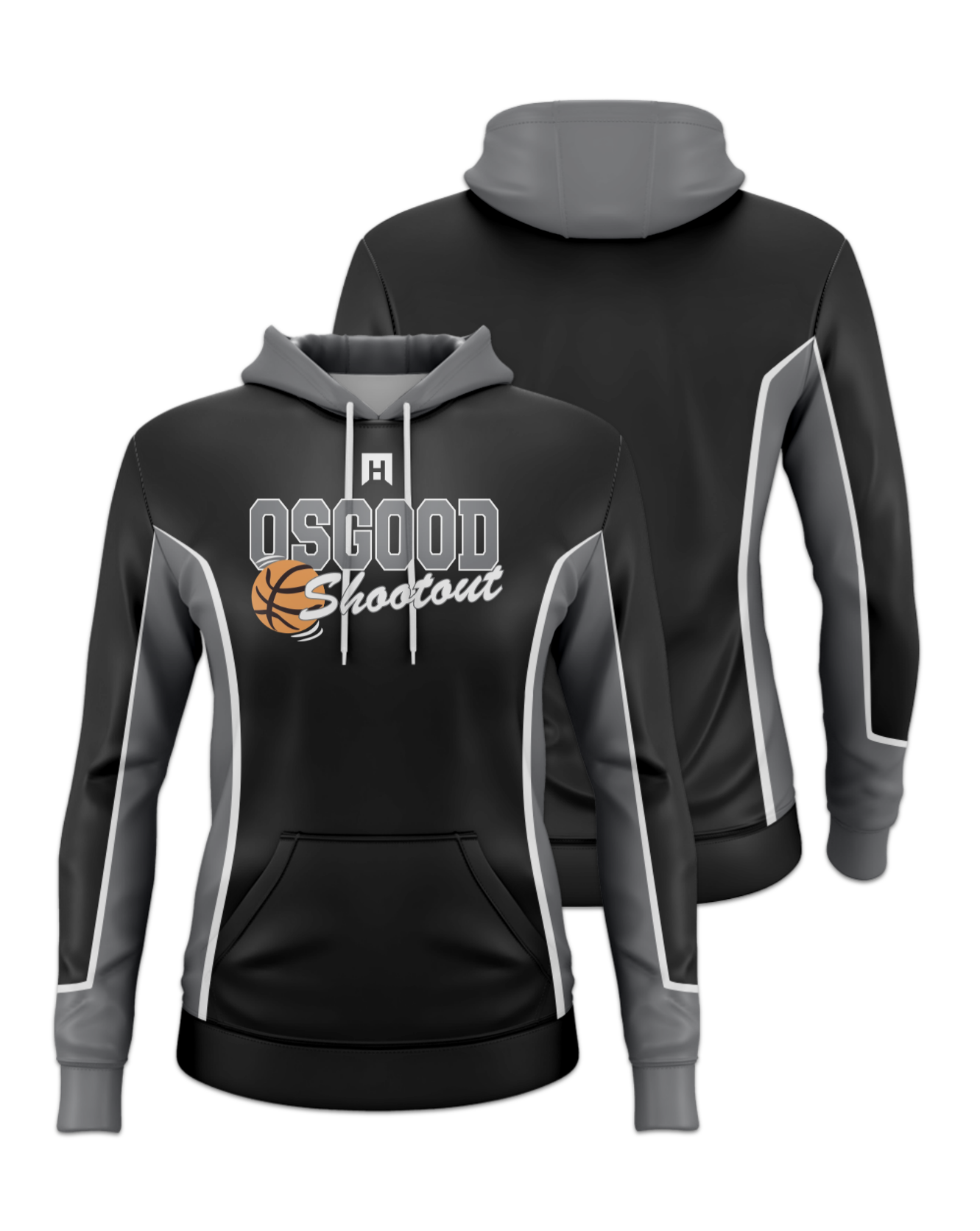 Rendered product preview, stack