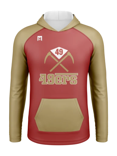 Personalized Men's Lightweight Core Hoodie preview, front