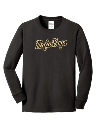 Port & Co Youth Long Sleeve Core Cotton Tee preview, front