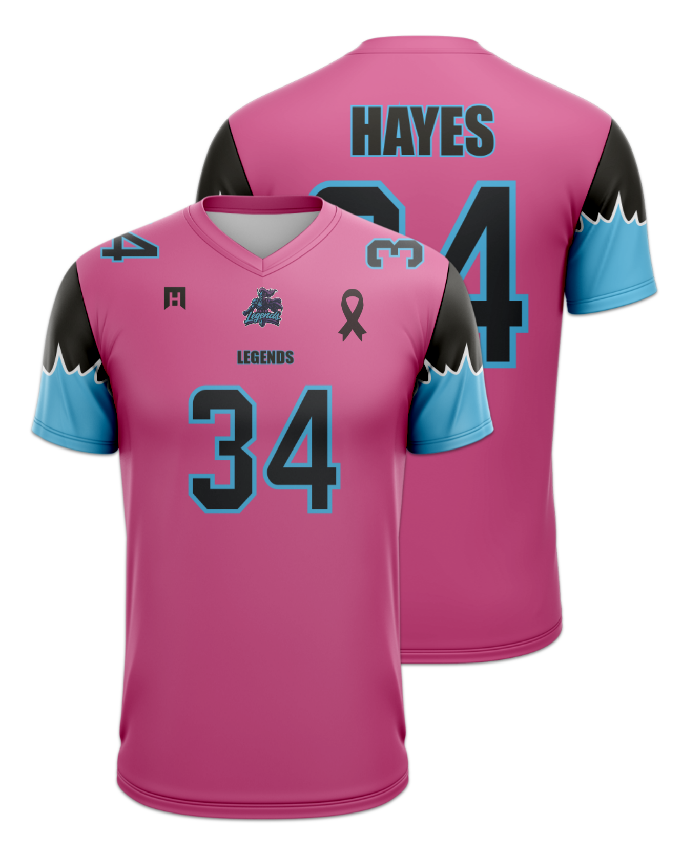 Rendered product preview, stack