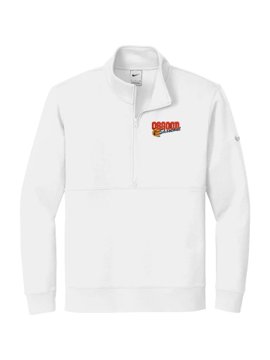 Nike Club Fleece Sleeve Swoosh 1/2-Zip preview, front
