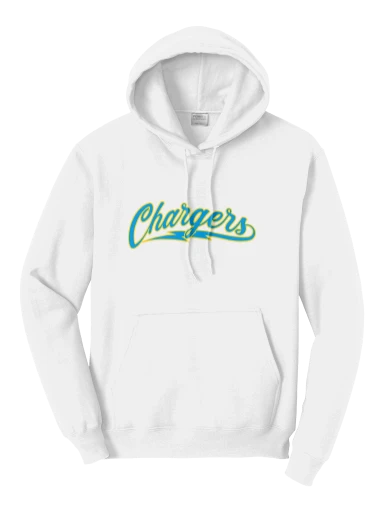 GVYF Chargers Core Fleece Pullover Hooded Sweatshirt preview, front