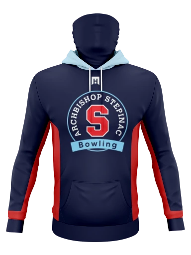 Custom Sublimated Ninja Hoodie preview, front