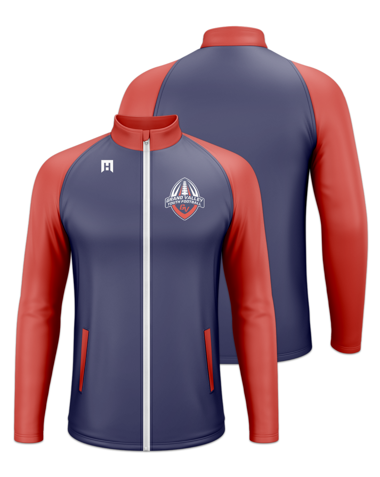 Rendered product preview, stack