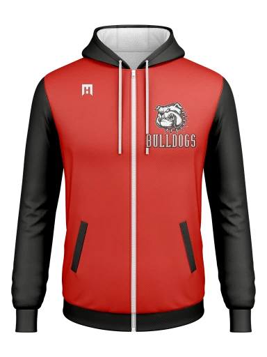 Full Zip Poly Fleece Hoodie preview, front