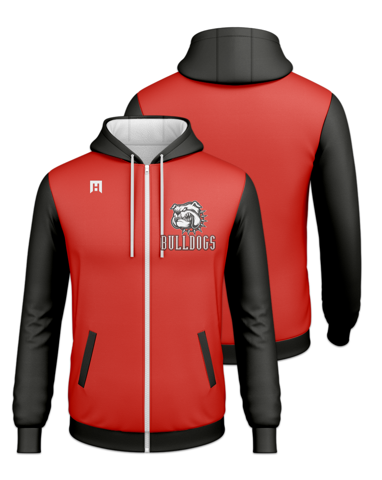 Rendered product preview, stack