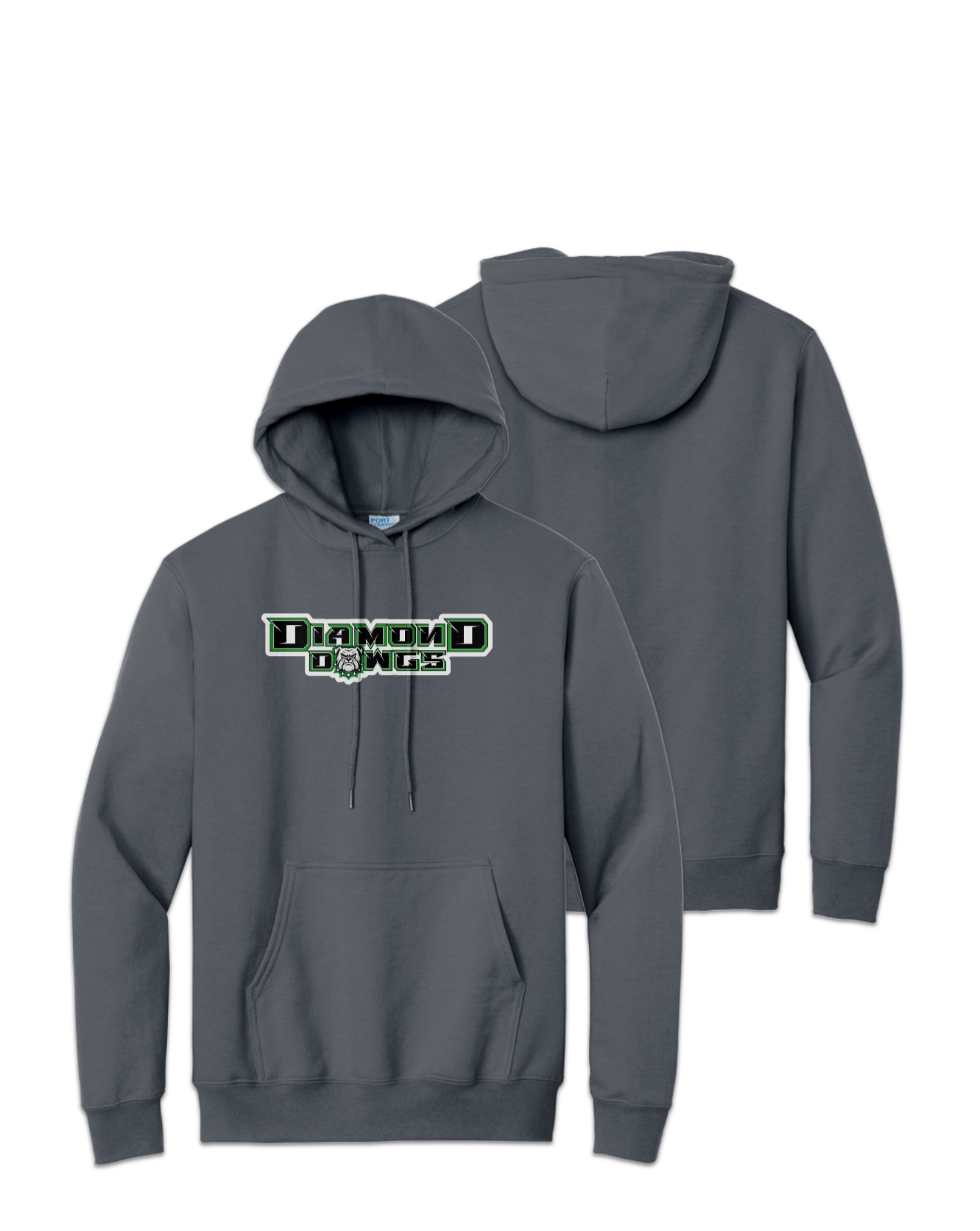 Rendered product preview, stack