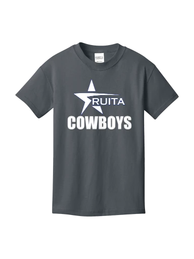 GVYF Cowboys Youth Core Cotton Tee preview, front