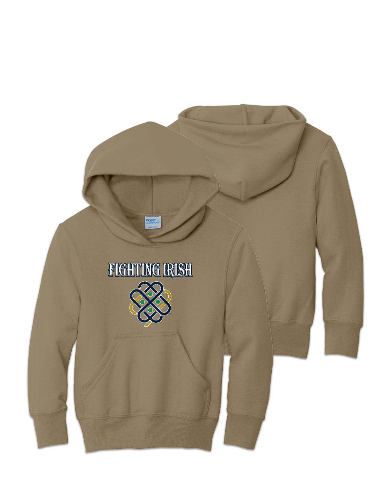 Rendered product preview, stack