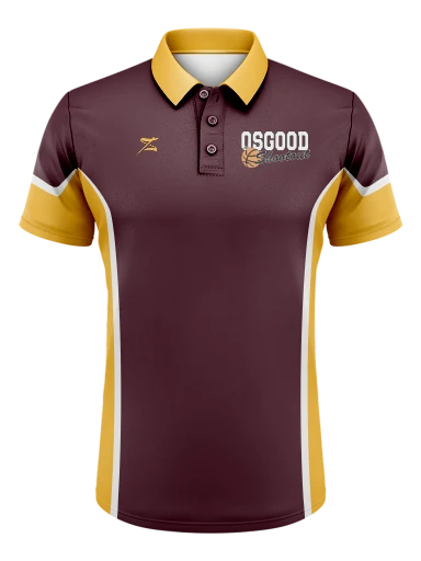 Men's Polo Maroon preview, front
