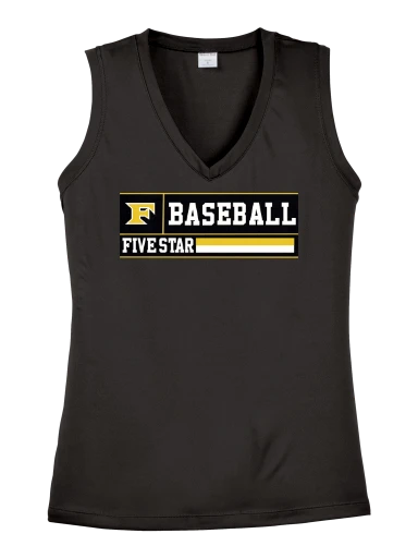 Sport-Tek Women's Sleeveless PosiCharge Competitor V-Neck Tee preview, front