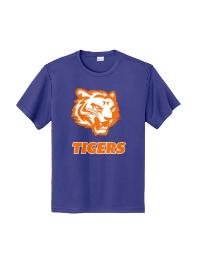 GVYF Tigers Youth PosiCharge Competitor Tee preview, front