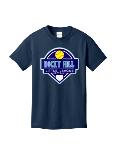 Port & Co Youth Tee - Softball preview, front