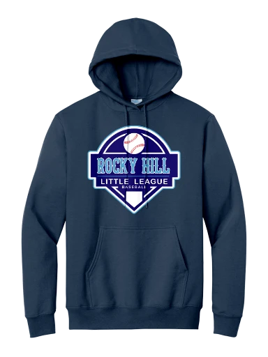 Port & Co Hoodie - Baseball preview, front