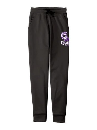 GVYF Ravens Sport-Wick Fleece Jogger preview, front