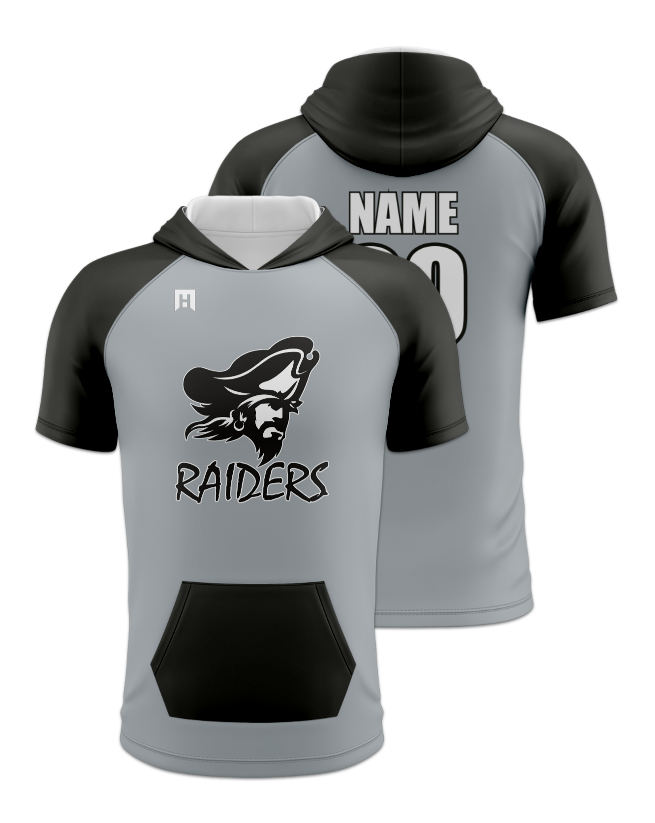 Rendered product preview, stack