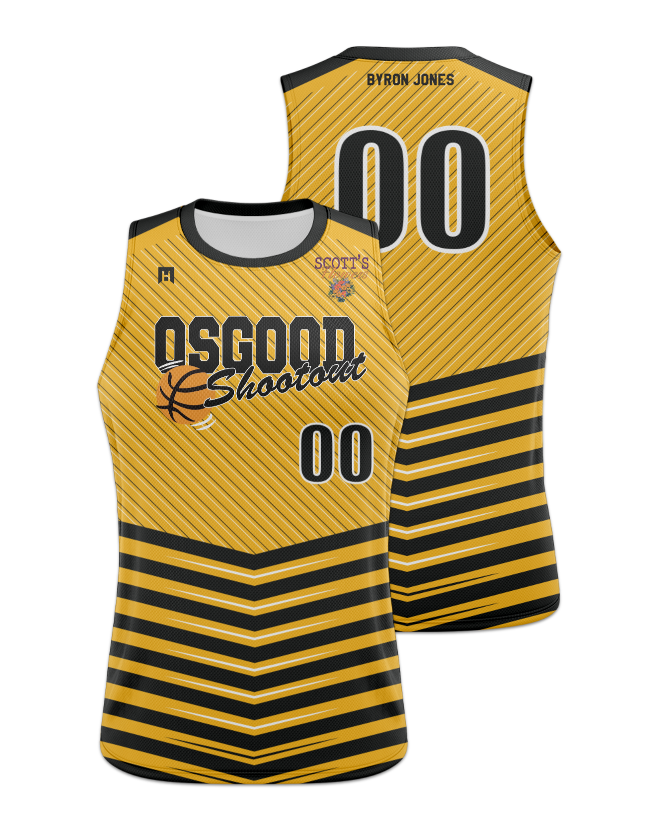 Rendered product preview, stack