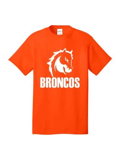 GVYF Broncos Core Cotton Tee preview, front