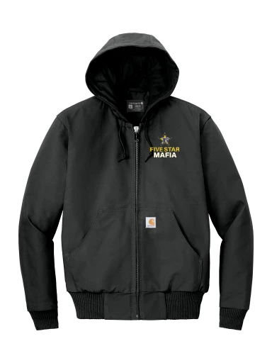Carhartt Tall Quilted-Flannel-Lined Duck Active Jac preview, front