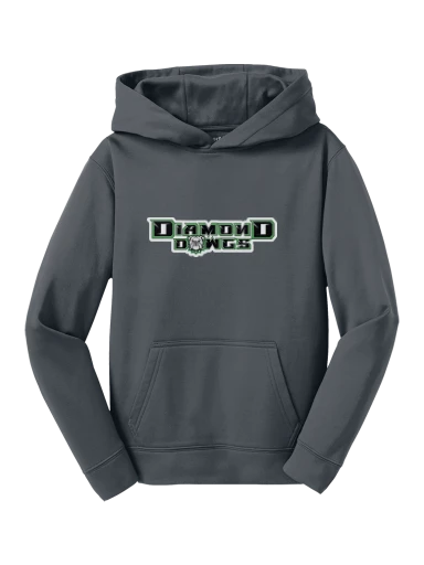 Sport-Tek Youth Sport-Wick Fleece Hooded Pullover preview, front