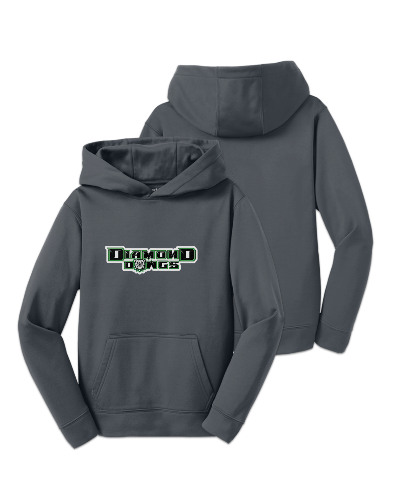 Rendered product preview, stack