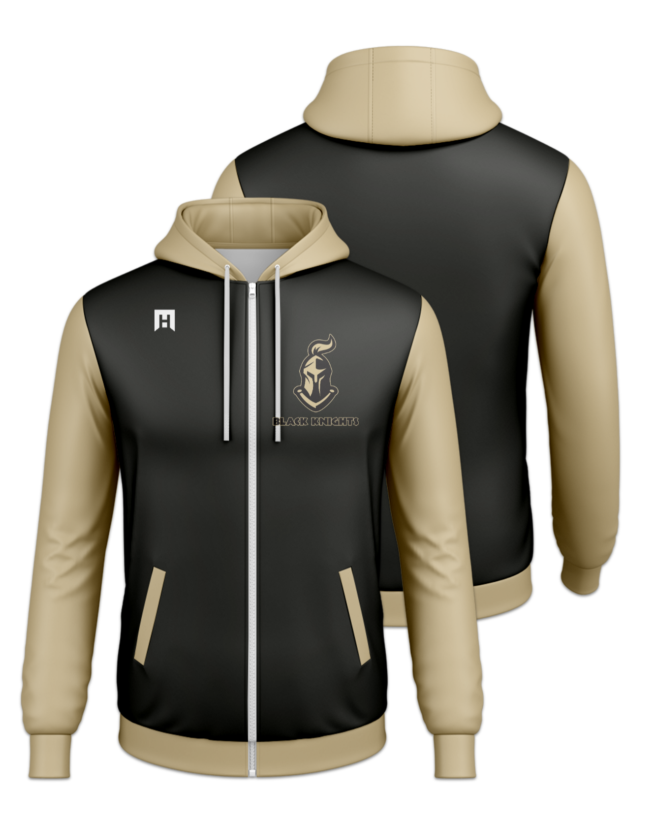 Rendered product preview, stack
