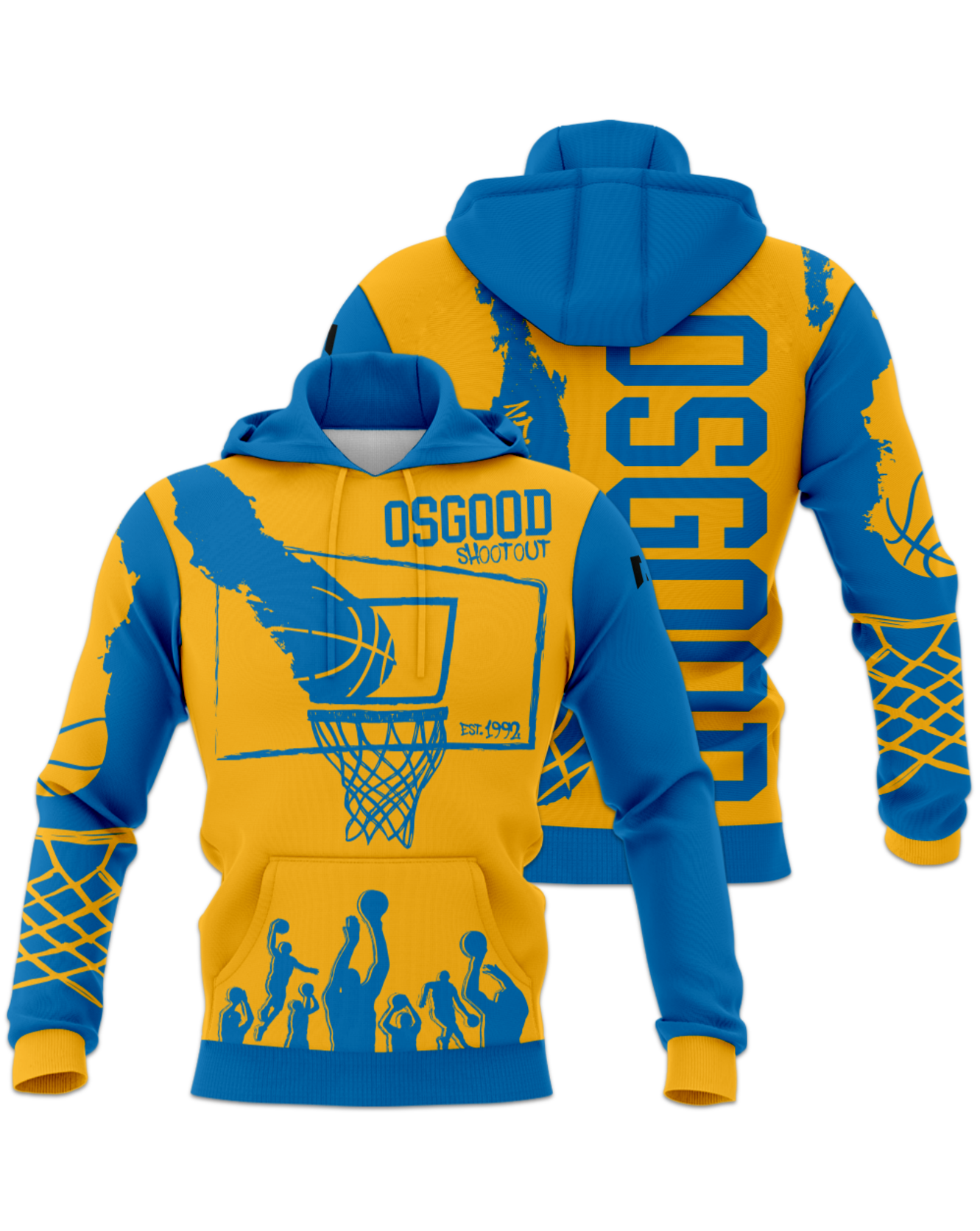 Rendered product preview, stack