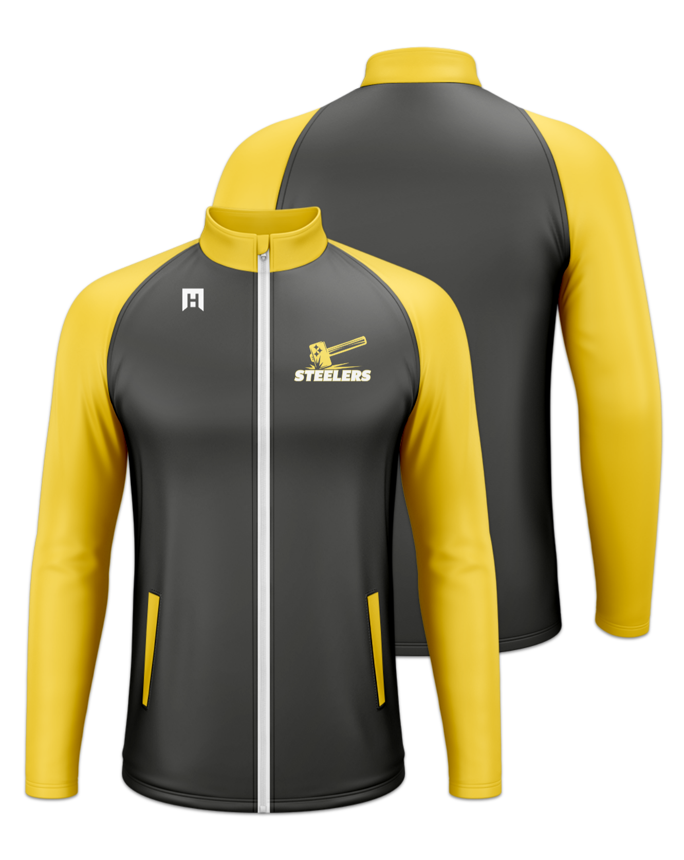 Rendered product preview, stack