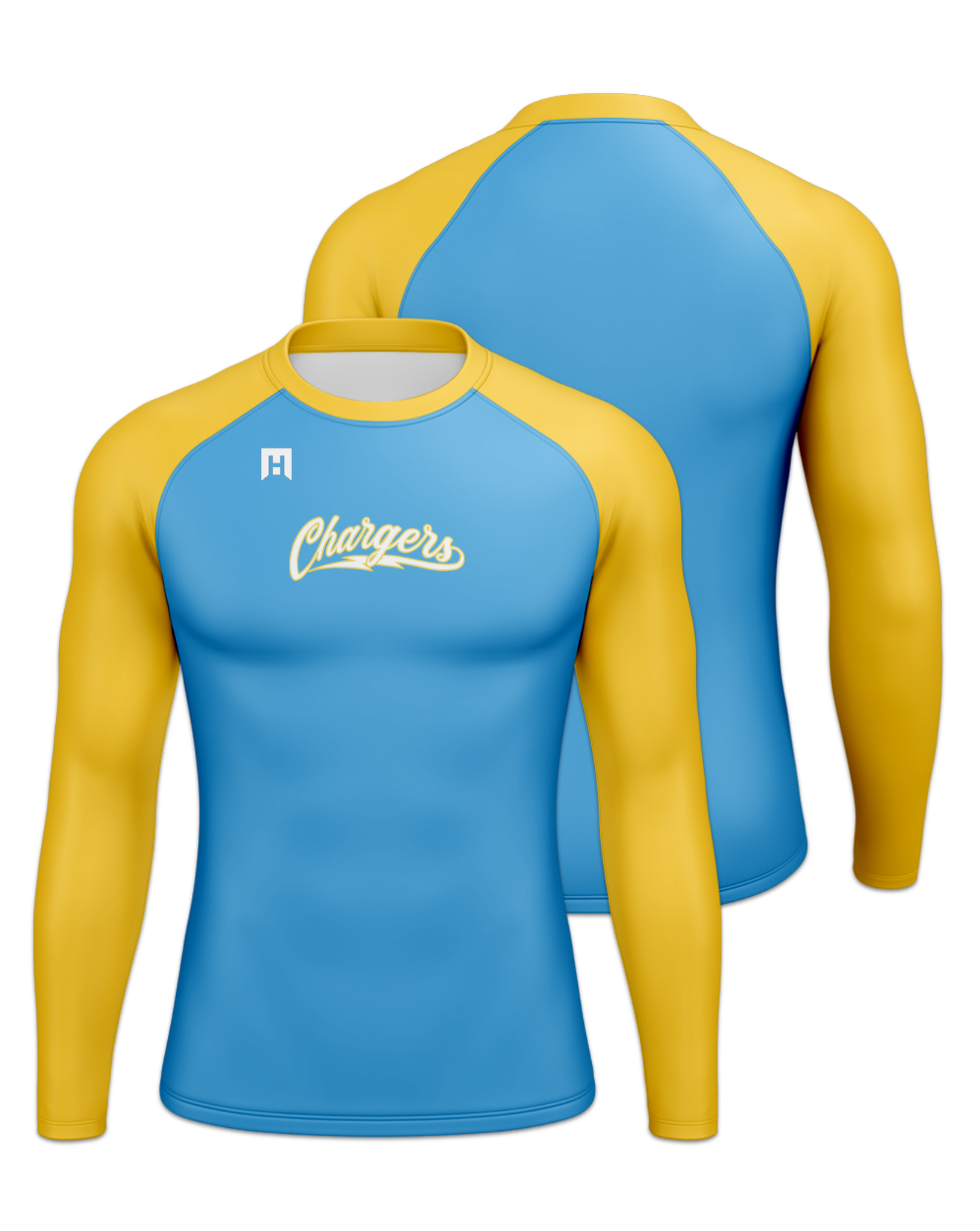 Rendered product preview, stack