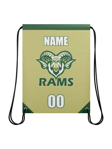 Personalized Drawstring Bag - 17.5"x23" preview, front