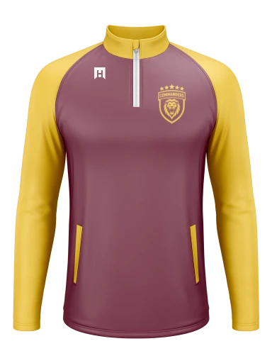 Men's Long Sleeve 1/4 Zip preview, front