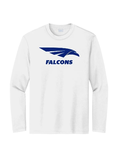 Youth Long Sleeve PosiCharge Competitor Tee preview, front