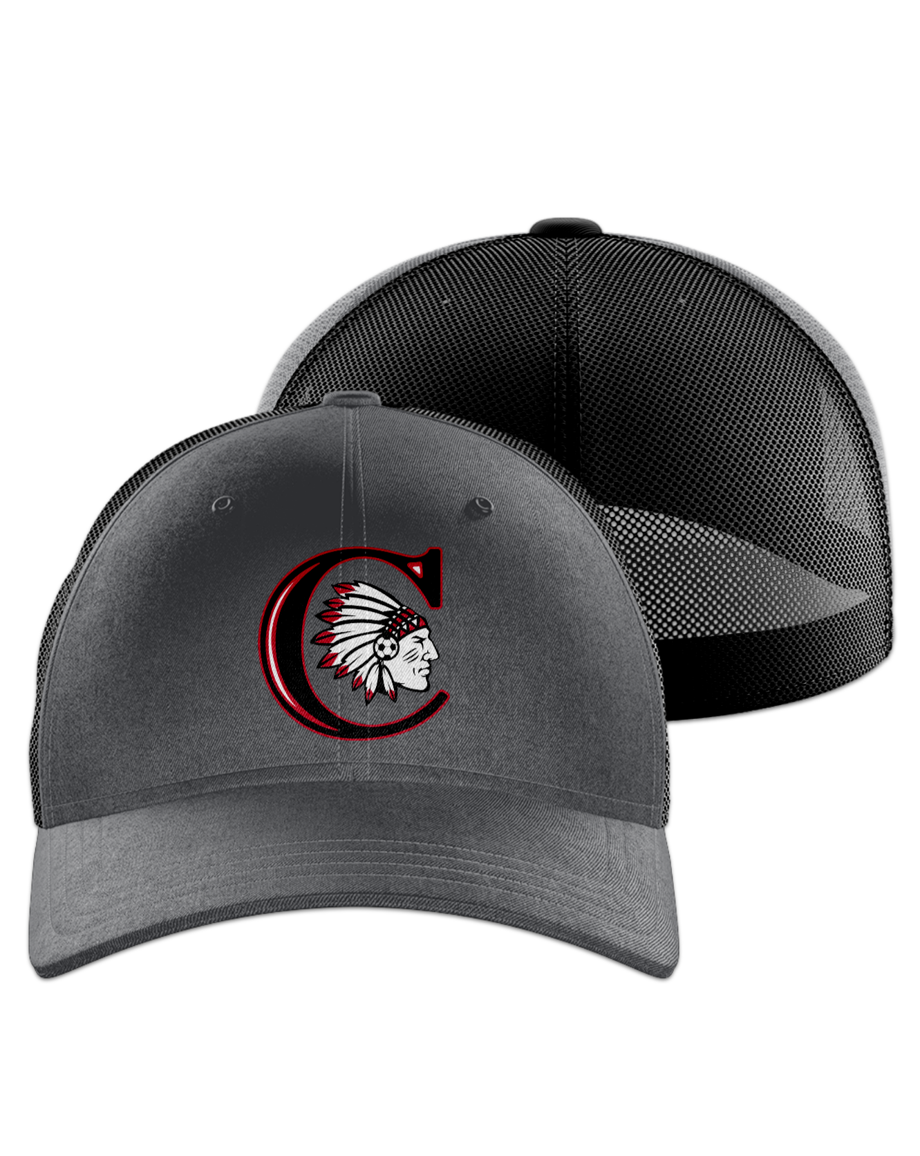 Rendered product preview, stack