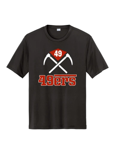 GVYF 49ers PosiCharge Competitor Tee preview, front