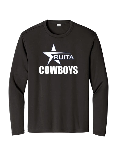GVYF Cowboys Long Sleeve PosiCharge Competitor Tee preview, front