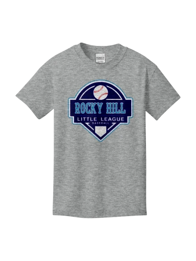 Port & Co Youth Tee - Baseball preview, front