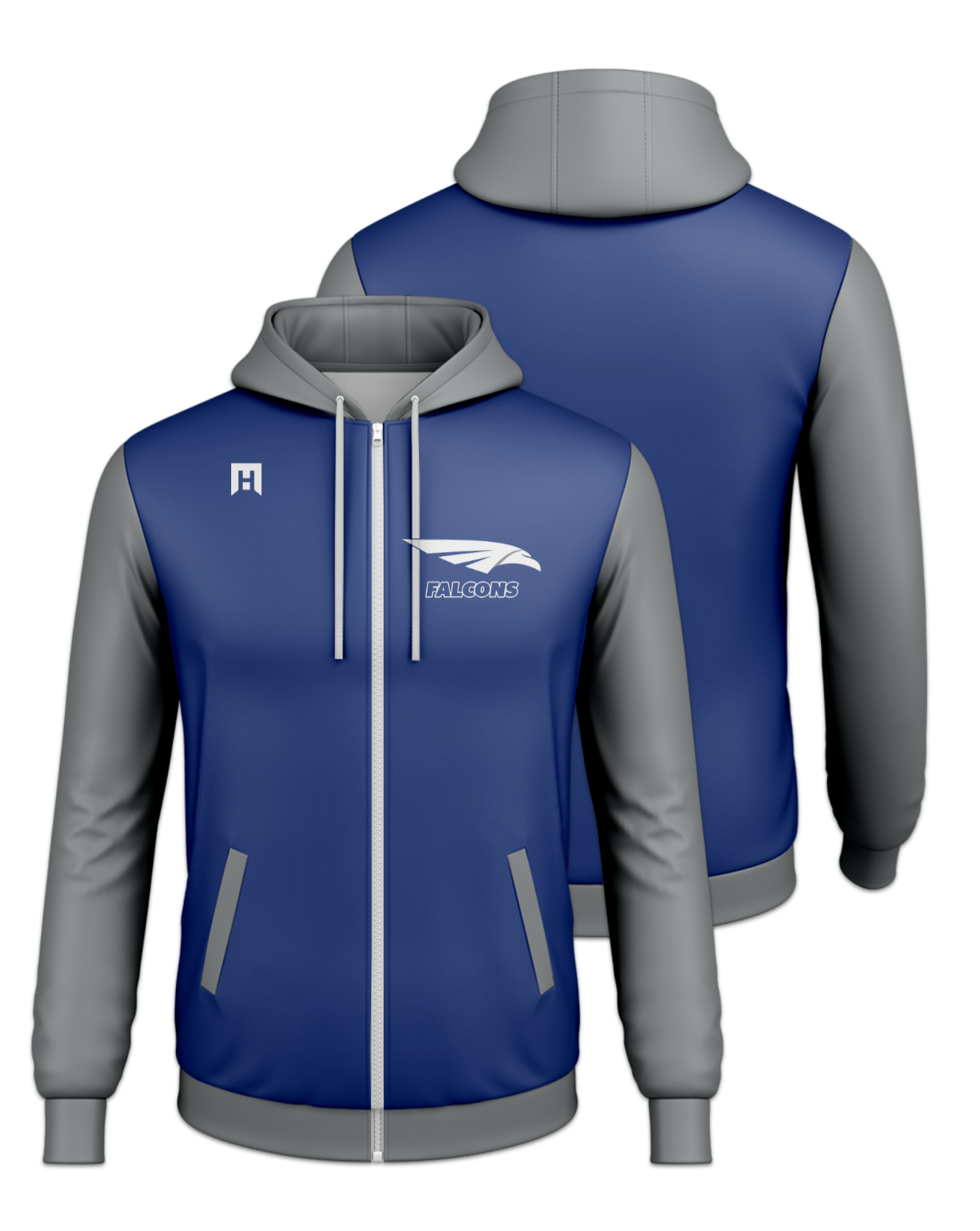Rendered product preview, stack