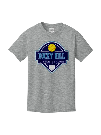 Port & Co Youth Tee - Softball preview, front