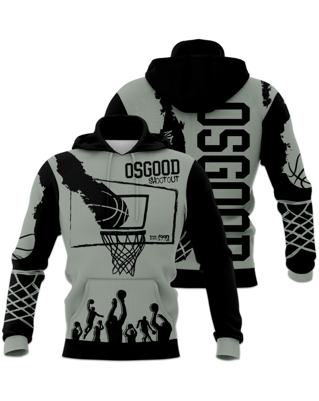 Rendered product preview, stack