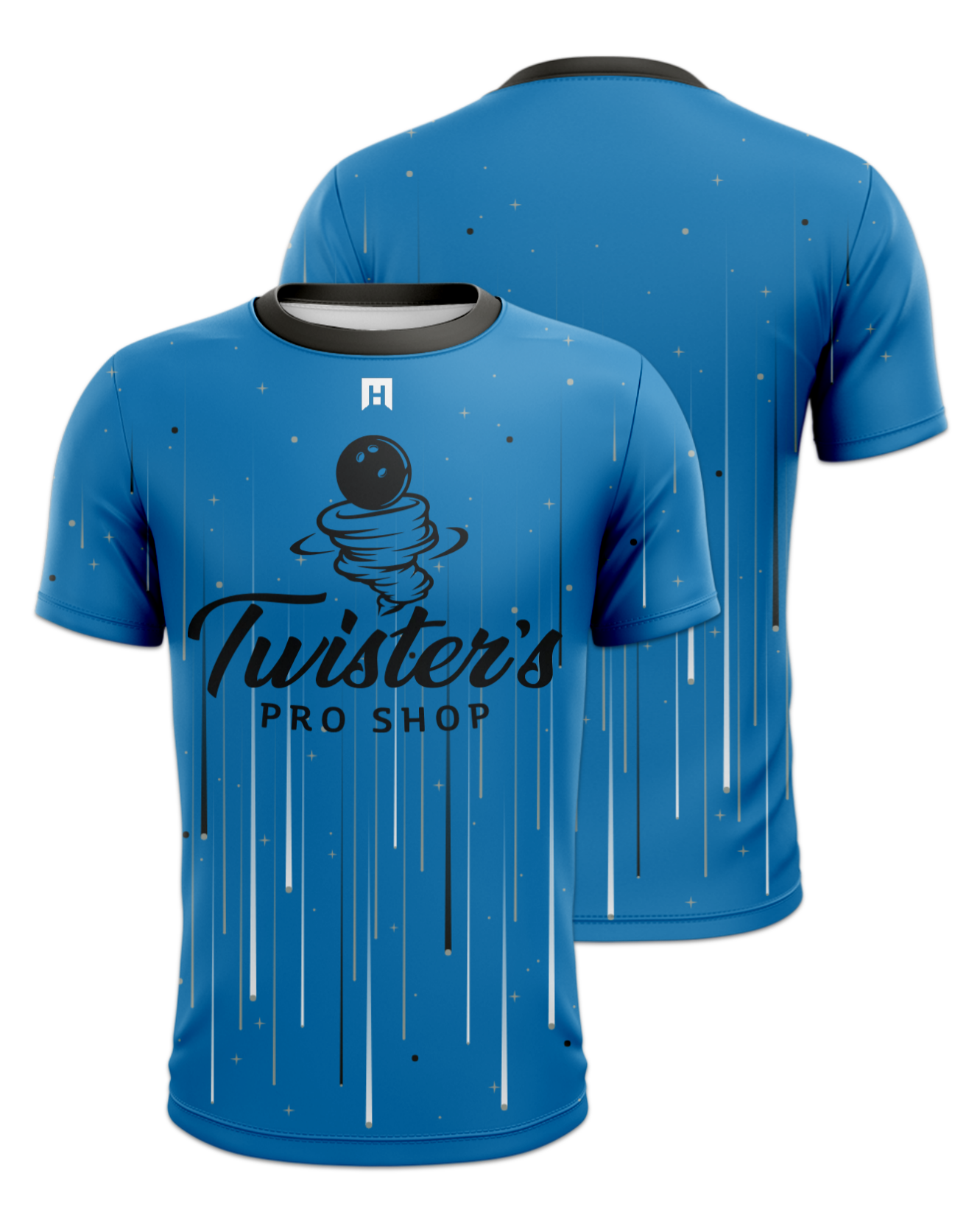 Rendered product preview, stack