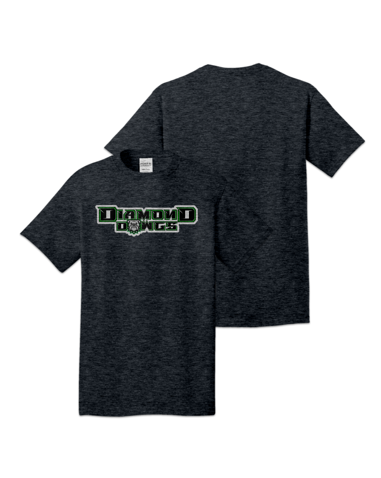 Rendered product preview, stack