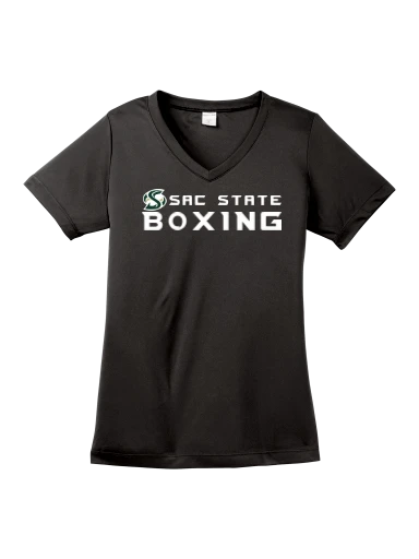 Sport-Tek Women's V-Neck Tee preview, front