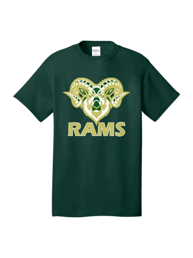 GVYF Rams Core Cotton Tee preview, front