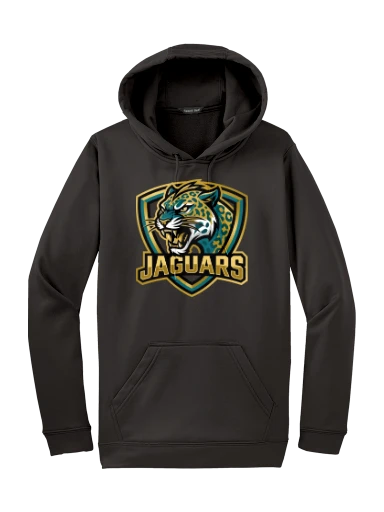 GVYF Jaguars Sport-Wick Fleece Hooded Pullover preview, front