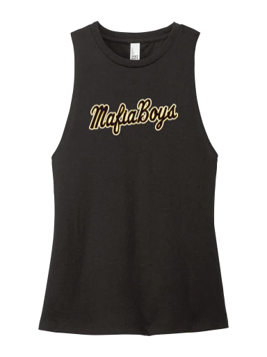 District Women's Perfect Tri Muscle Tank preview, front