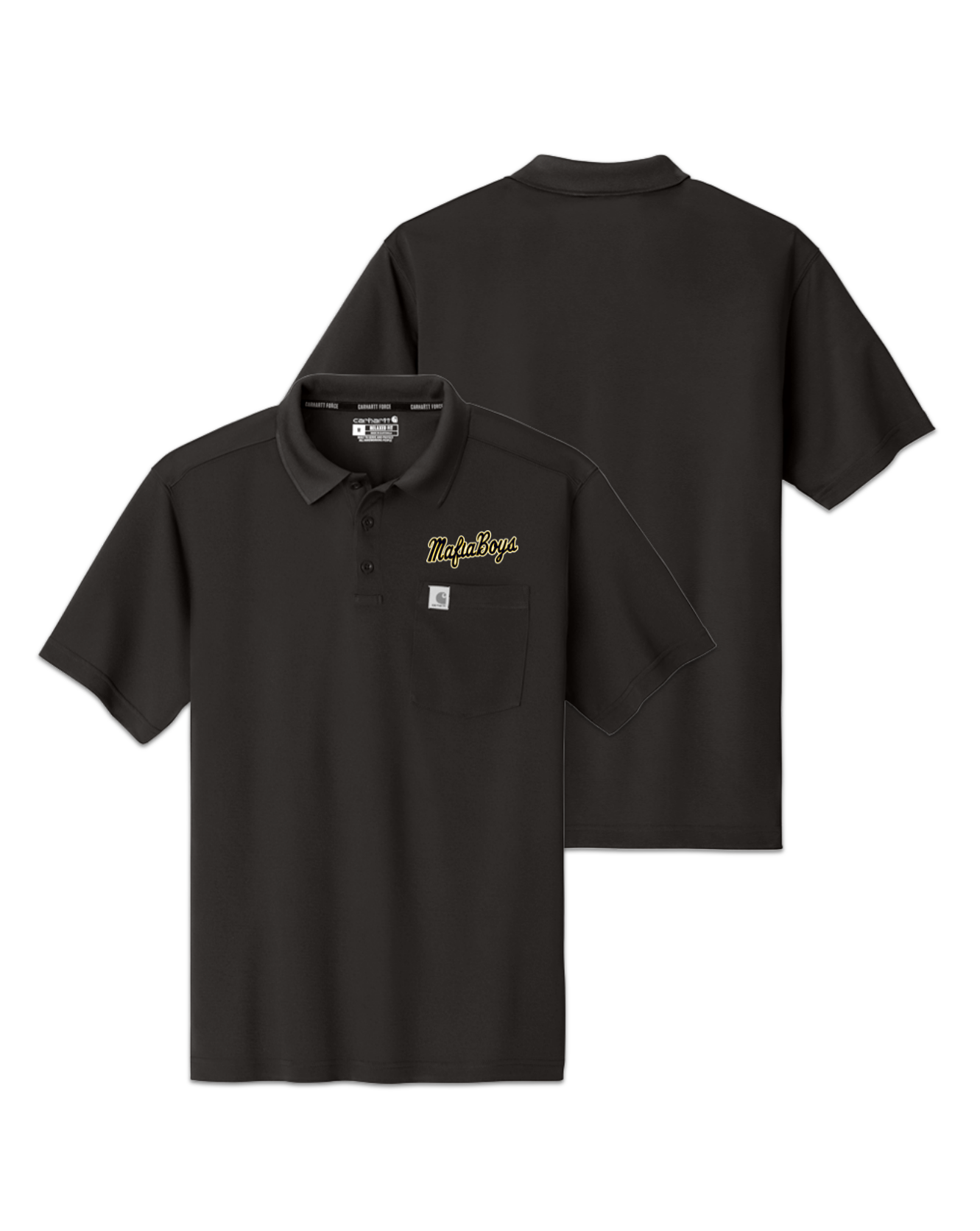 Rendered product preview, stack