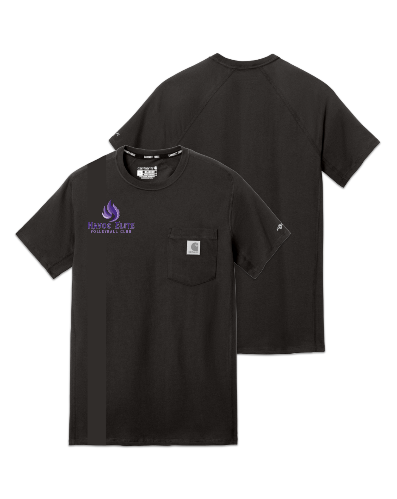 Rendered product preview, stack