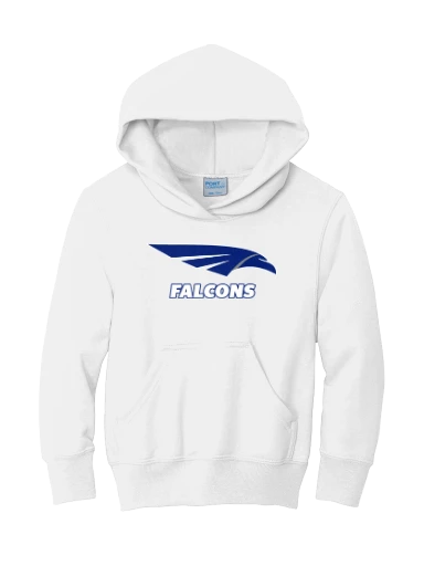 GVYF Falcons Youth Core Fleece Pullover Hooded Sweatshirt preview, front