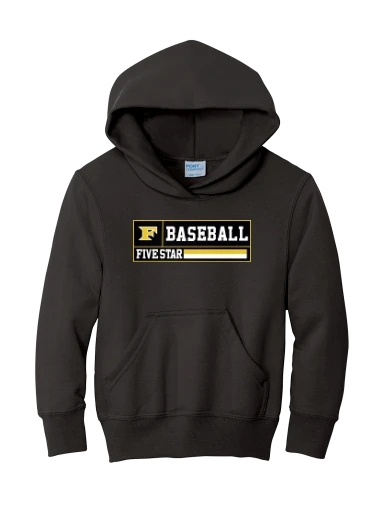 Port & Co Youth Core Fleece Pullover Hooded Sweatshirt preview, front